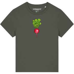 Watapparel Shirt 'Radieschen'  kaki / gemengde kleuren