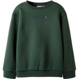 Sweatshirt - Regular Fit - Geborstelde Sweatstof - Lange Mouwen - Ronde Hals
