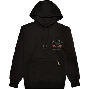 Pas De Monaco Sweatshirt 'Le Course'  grijs / rood / zwart