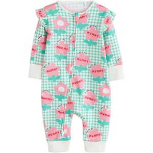 Next Nachtkledij  smaragd / rosa / rood / wit