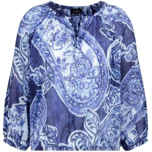 monari Blouse  blauw / lichtblauw / wit