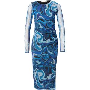 Oasis Jurk  blauw / navy / lichtblauw