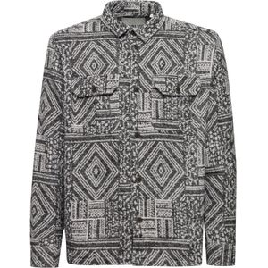 !Solid Overhemd  stone grey / zwart