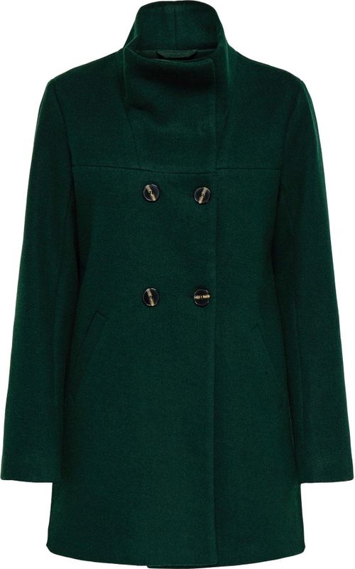 ONLY - ONLBLAKE - Tussenmantel - Donkergroen - Korte Pasvorm