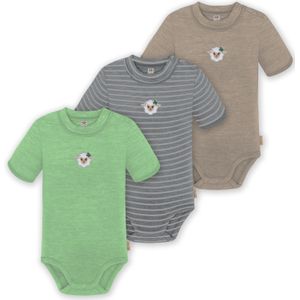 normani Rompertje/body 'Tihoi'  groen / kaki / olijfgroen / gemengde kleuren