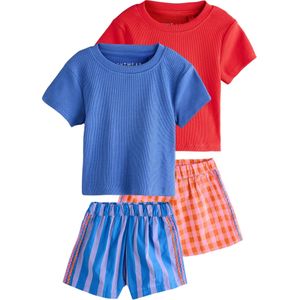 Next Nachtkledij  blauw / rood / wit
