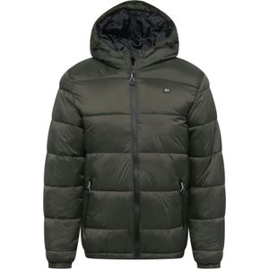 BLEND Winterjas  donkergroen