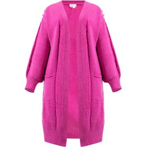 IZIA Gebreid vest  pink