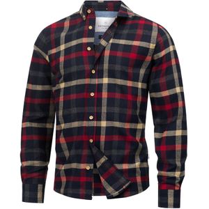 Kronstadt - Overhemd - Beige - Dean - Geruit - Lange Mouw