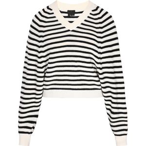 DreiMaster Klassik Trui 'Classic Look'  zwart / offwhite