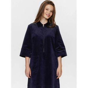 NÜMPH Jurk 'VIZZA'  saffier