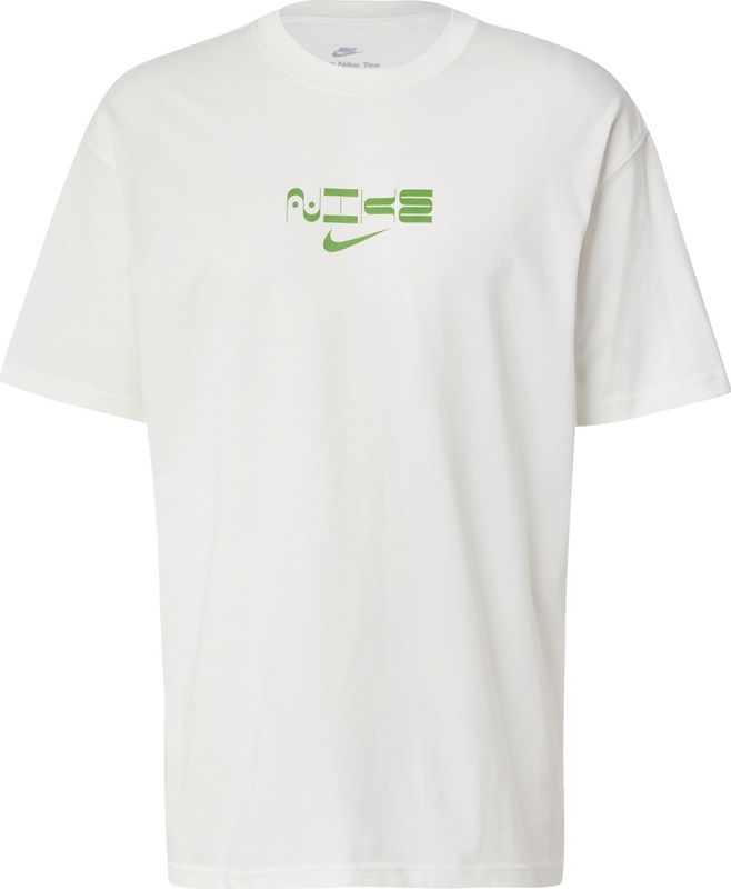 Nike - Sportswear Shirt - Lichtgroen - Kwartmouw