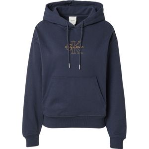 Calvin Klein Jeans Sweatshirt 'CLASSIC'  navy / oranje
