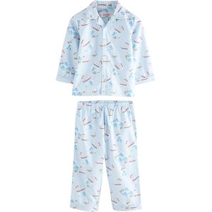 Next Nachtkledij  lichtblauw / oranje / rood / wit