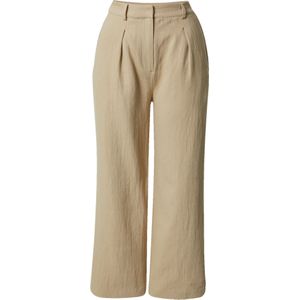 ABOUT YOU x Marie von Behrens Bandplooibroek 'Magdalena'  beige