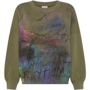 DEHA Sweatshirt  groen