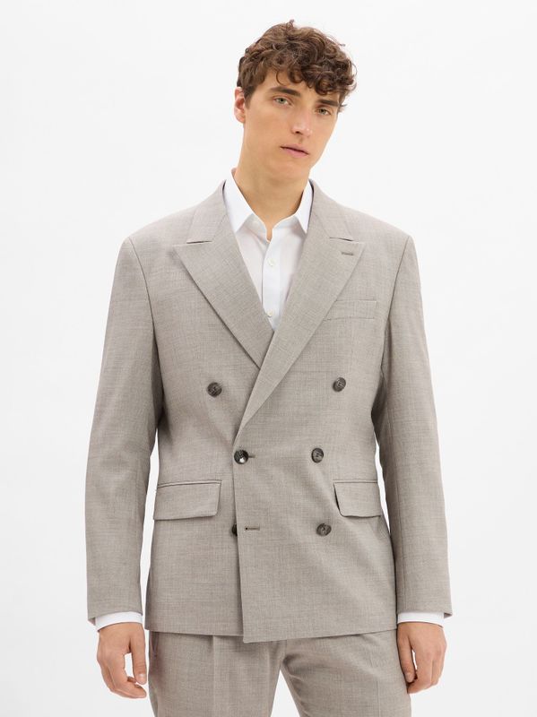 Slim fit colbert met wol, model 'ASHTON5'