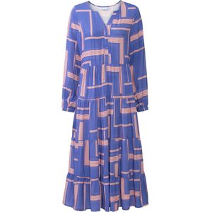 LASCANA Jurk  royal blue/koningsblauw / poederroze