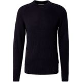 Casual Friday - CF Kristian - Trui - Donkerblauw - Lange Mouwen