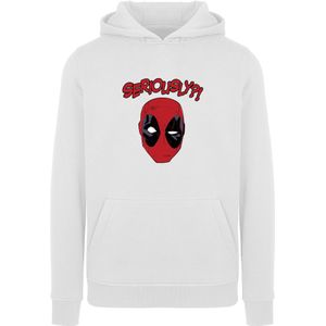F4NT4STIC Sweatvest 'Marvel Deadpool Seriously'  rood / zwart / wit
