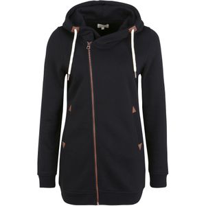 Oxmo Sweatvest 'Vicky'  bruin / zwart