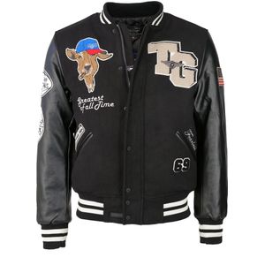 TOP GUN Tussenjas  gemengde kleuren / zwart