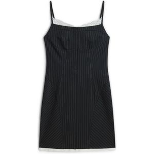 Twist Jurk  zwart / wit