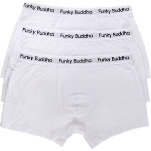 Funky Buddha Boxershorts  zwart / wit