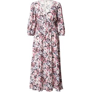 Mavi Jurk  eosine / bourgogne / zwart / wit