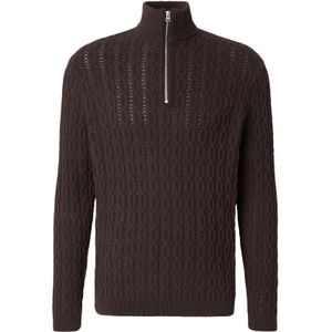 Only & Sons Trui 'ONSLEONARD'  donkerbruin