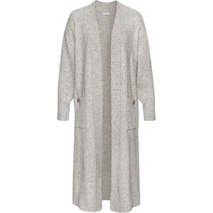 Grijs/Multicolour - Vest - Zacht Breisel - Lange Mouwen