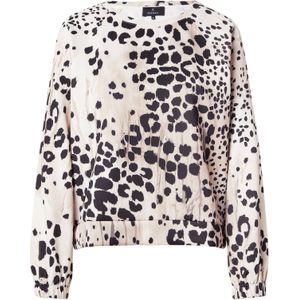 monari Sweatshirt  beige / lichtbeige / zwart