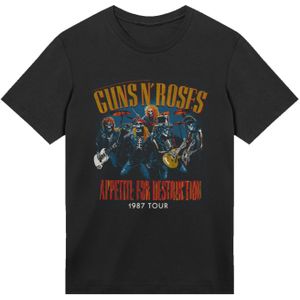 F4NT4STIC Shirt  geel / rood / zwart