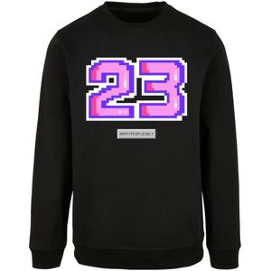 F4NT4STIC Sweatshirt 'Pixel'  blauw / lila / zwart / wit