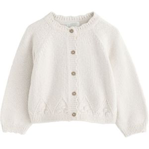 Next Gebreid vest  ecru