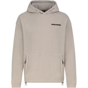 Sublevel Trui 'Worldwide'  donkerbeige / zwart