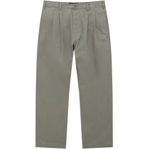 Pull&Bear Bandplooibroek  kaki