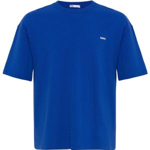 VAMOS CLO Shirt  donkerblauw / wit