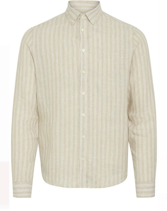 Casual Friday - DALLAS - Overhemd - Blauw - Katoen/Linnen