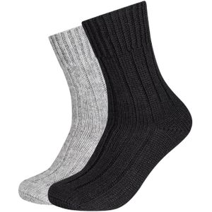 camano Sokken  grijs / zwart