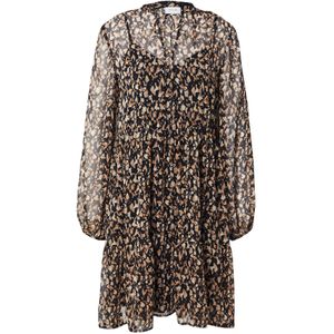 VILA Blousejurk 'VIFALIA'  bruin / cappuccino / zwart