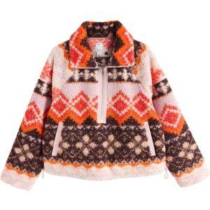 Next Trui  crème / chocoladebruin / oranje / rosé