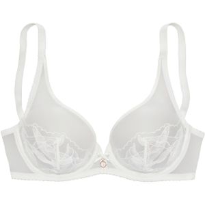Lascana - Gabriella - Beugel-bh - Crème - Naadloos uitgevoerd