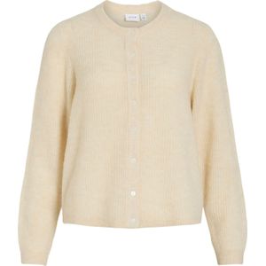VILA Gebreid vest 'VILory'  sand