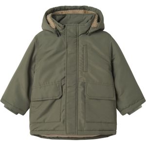 NAME IT - Parka Jas - Waterdicht - Kinderen - Lange Mouwen - Afneembare Capuchon