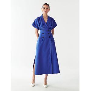 Willa Jurk 'Elise'  royal blue/koningsblauw
