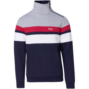 KOROSHI Trui  navy / grijs / rood / wit