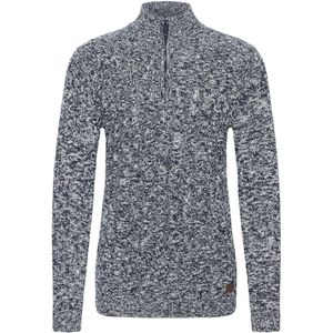 !Solid Trui 'SDRichart'  marine / wit