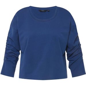 Ulla Popken Sweatshirt  donkerblauw