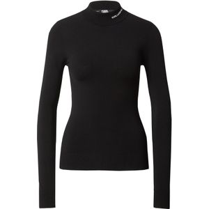 Karl Lagerfeld Trui 'CLASSIC'  zwart / wit